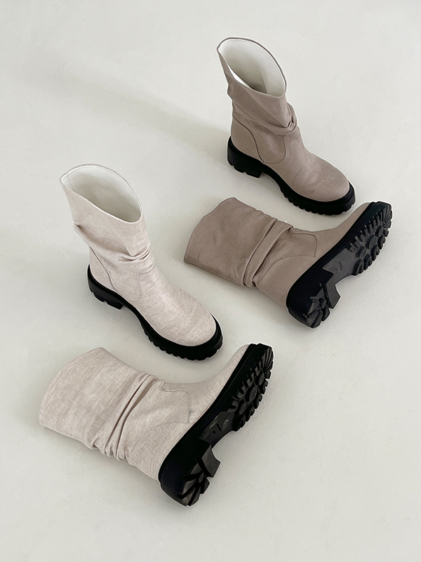 Linen Boots (2 color)